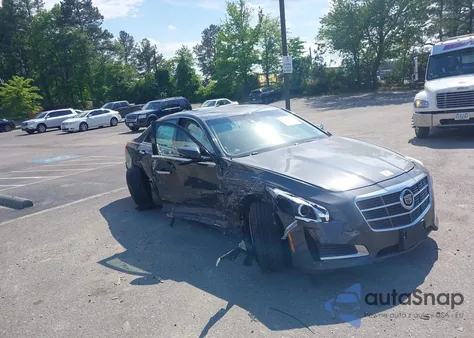 2014 Cadillac Cts Luxury из США, поврежденный, VIN 1G6AX5SX7E0173466